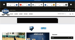 Desktop Screenshot of chochockey.com